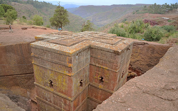 Felsenkirchen von Lalibela (Foto)
