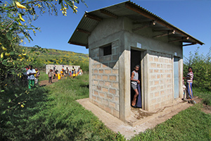 Dusche im Washa Catchment (Foto)