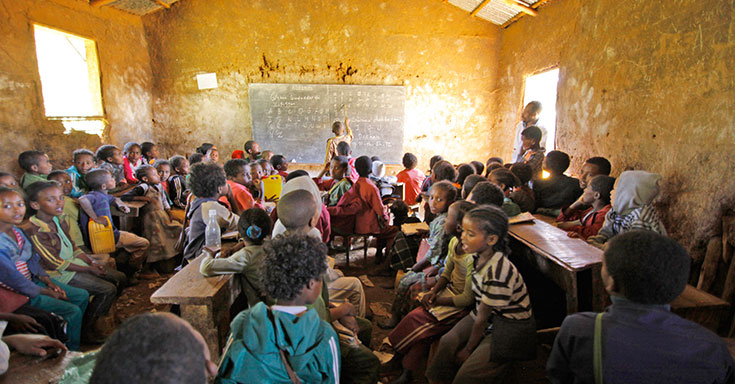 In der Bedarfserhebung wird zum Beispiel untersucht, ob es in der Region Schulen gibt und in welchem Zustand diese sind. (Foto)
