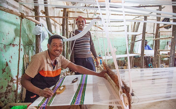Kebede Beyene bei seinem Webkurs (Foto)